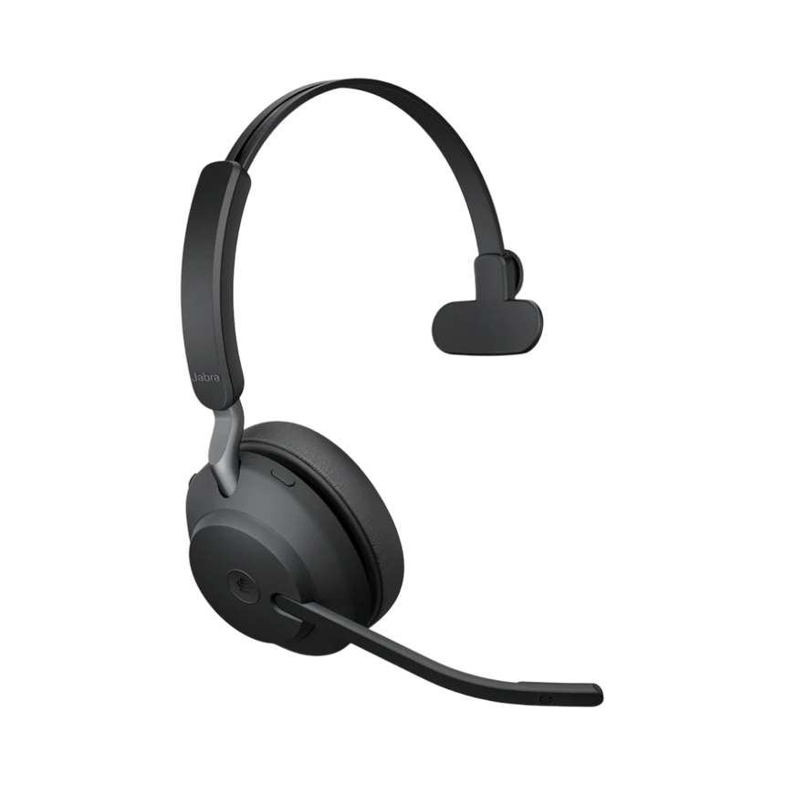 Jabra Evolve2 65 Mono Wireless On-Ear Headset (Microsoft Teams, USB Type-A, Black) — Being Shipped
