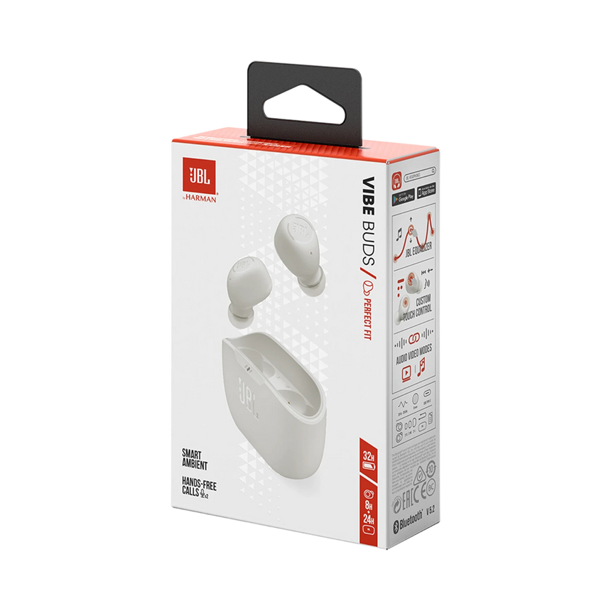 JBL Wave Buds True Wireless In-Ear Headphones (White) — Being Shipped
