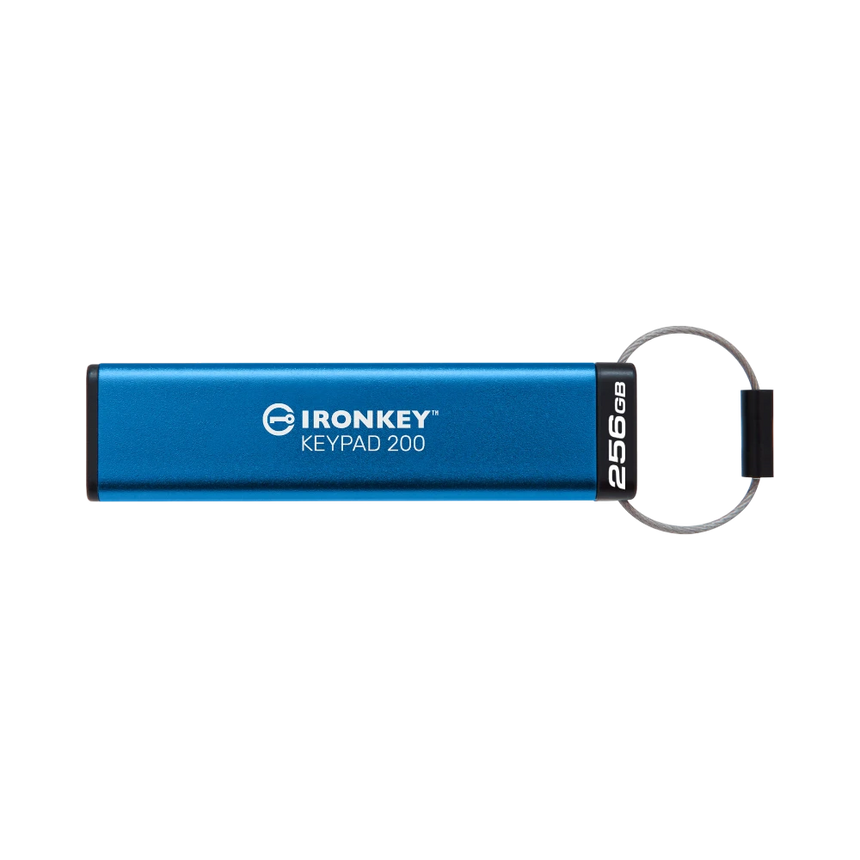 Kingston IronKey Keypad 200 256GB USB-A 3.2 Gen 1 Flash Drive — Being Shipped
