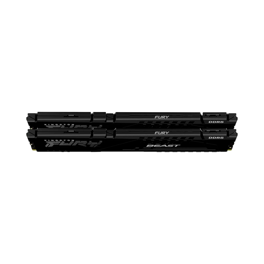 Kingston FURY Beast Black XMP 64GB DDR5 6000MT/s CL30 DIMM Gaming Memory Kit (2 x 32GB) — Being Shipped