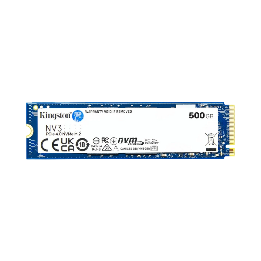 Kingston 500GB M.2 2280 NV3 NVMe PCIe 4.0 SSD — Being Shipped