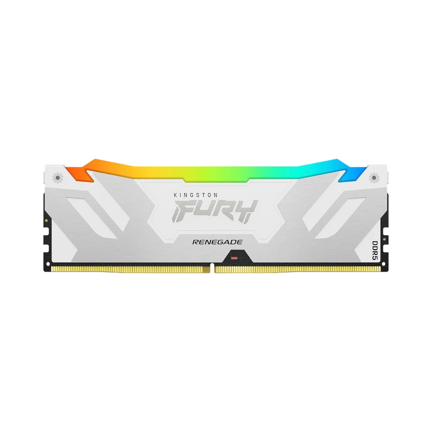 Kingston FURY Renegade Silver/White RGB XMP 16GB DDR5 7600MT/s CL38 Memory Module — Being Shipped