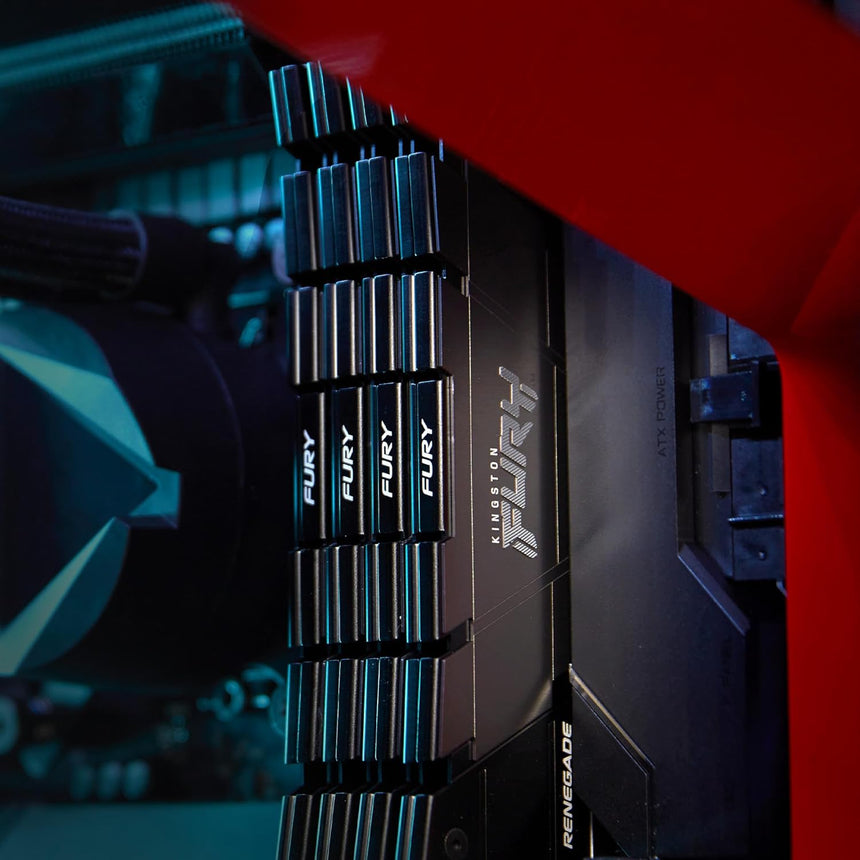 Kingston FURY Renegade Black XMP 128GB DDR4 3200MT/s CL16 Memory Kit (4 x 32GB) — Being Shipped