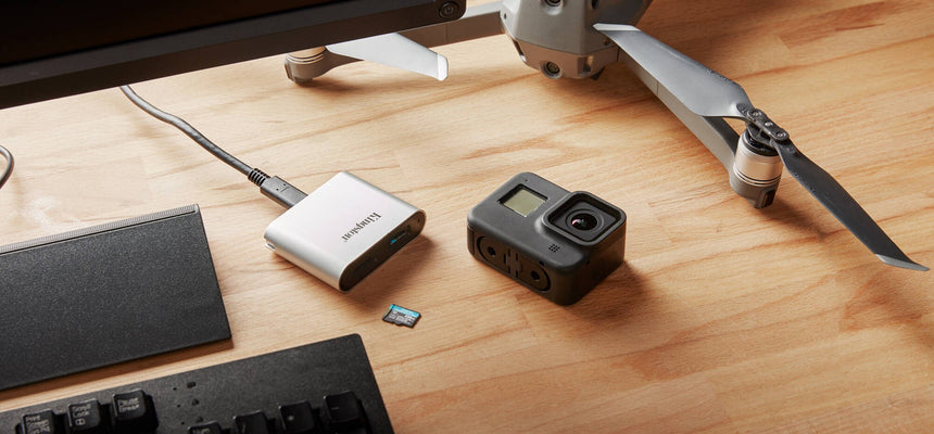Kingston Workflow USB3.2 Gen1 Workflow Dual-Slot microSDHC/SDXC UHS-II Card Reader — Being Shipped