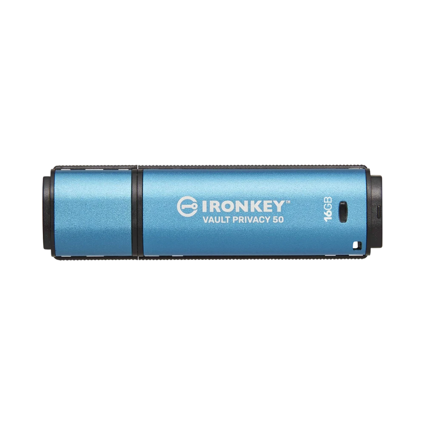 Kingston IronKey Vault Privacy 50 128GB Multi-Password Encrypted USB Flash Drive — Being Shipped