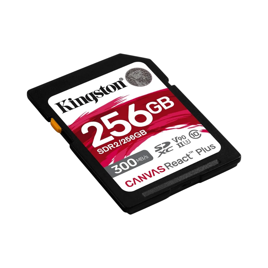 Kingston Canvas React Plus 256GB UHS-II SDXC Memory Card — Being Shipped