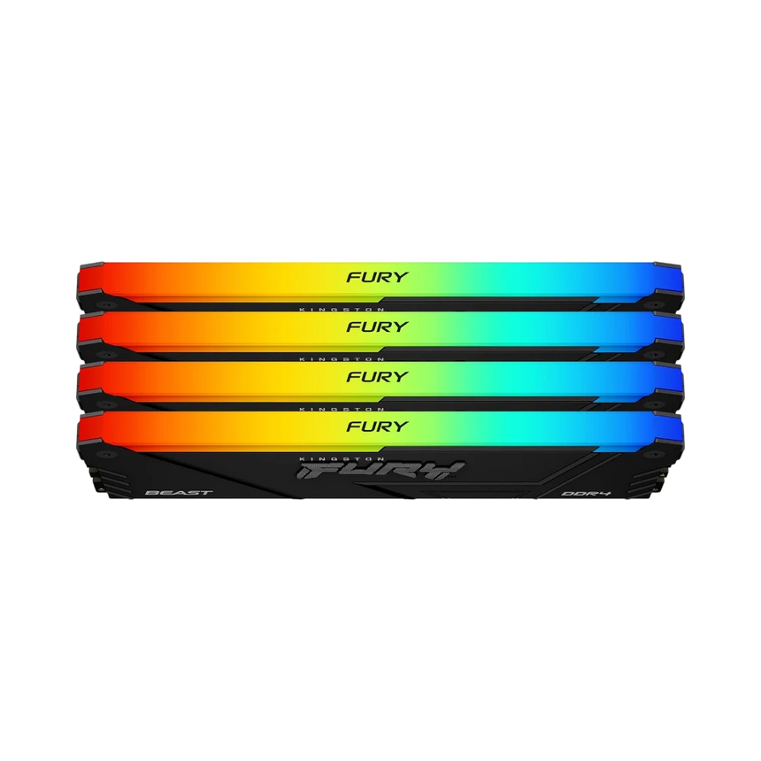 Kingston Fury Beast RGB 64GB DDR4 3200MT/s CL16 DIMM Memory Kit (4 x 16GB) — Being Shipped