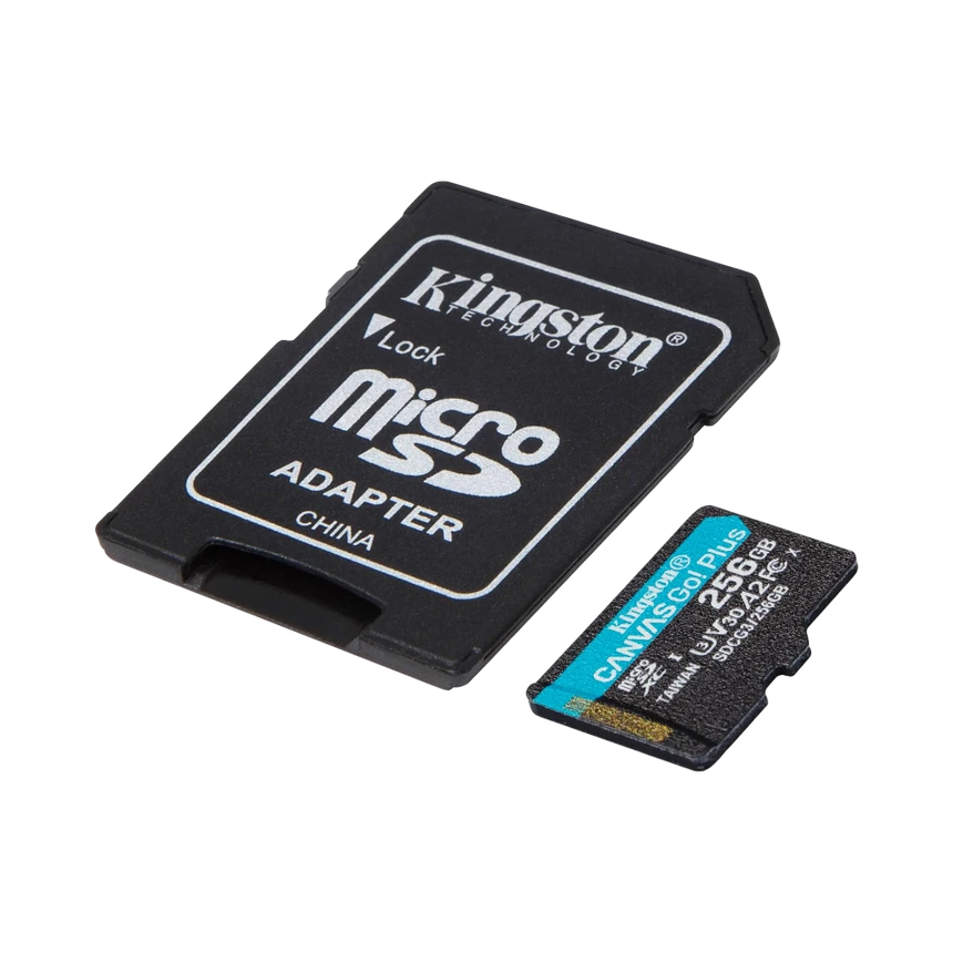 Kingston Canvas Go! Plus 256GB 170MB/s UHS-I microSDXC Memory Card — Being Shipped