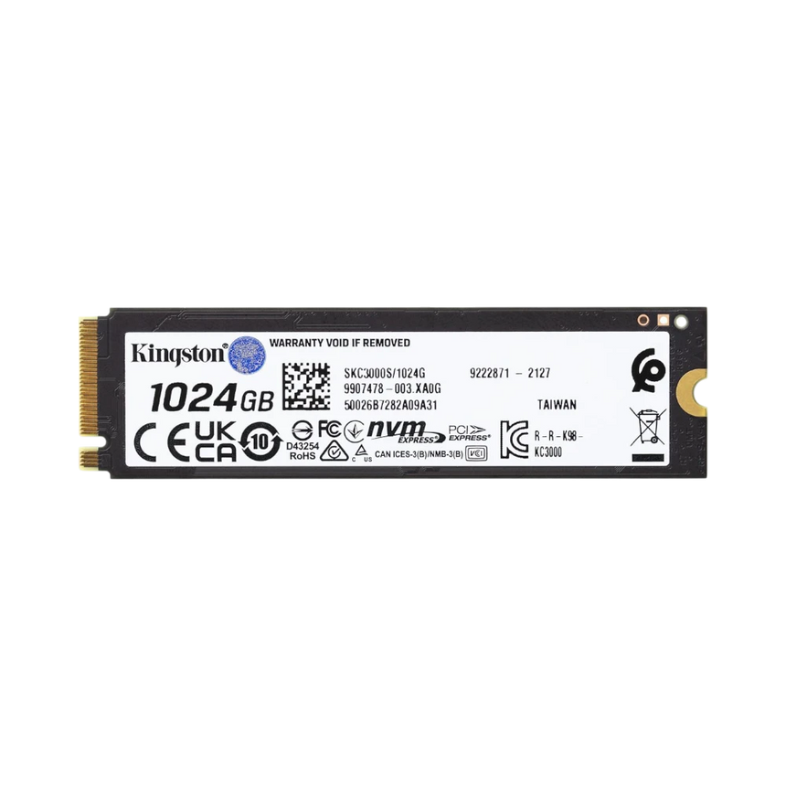 Kingston KC3000 1024GB M.2 2280 PCIe 4.0 NVMe SSD — Being Shipped