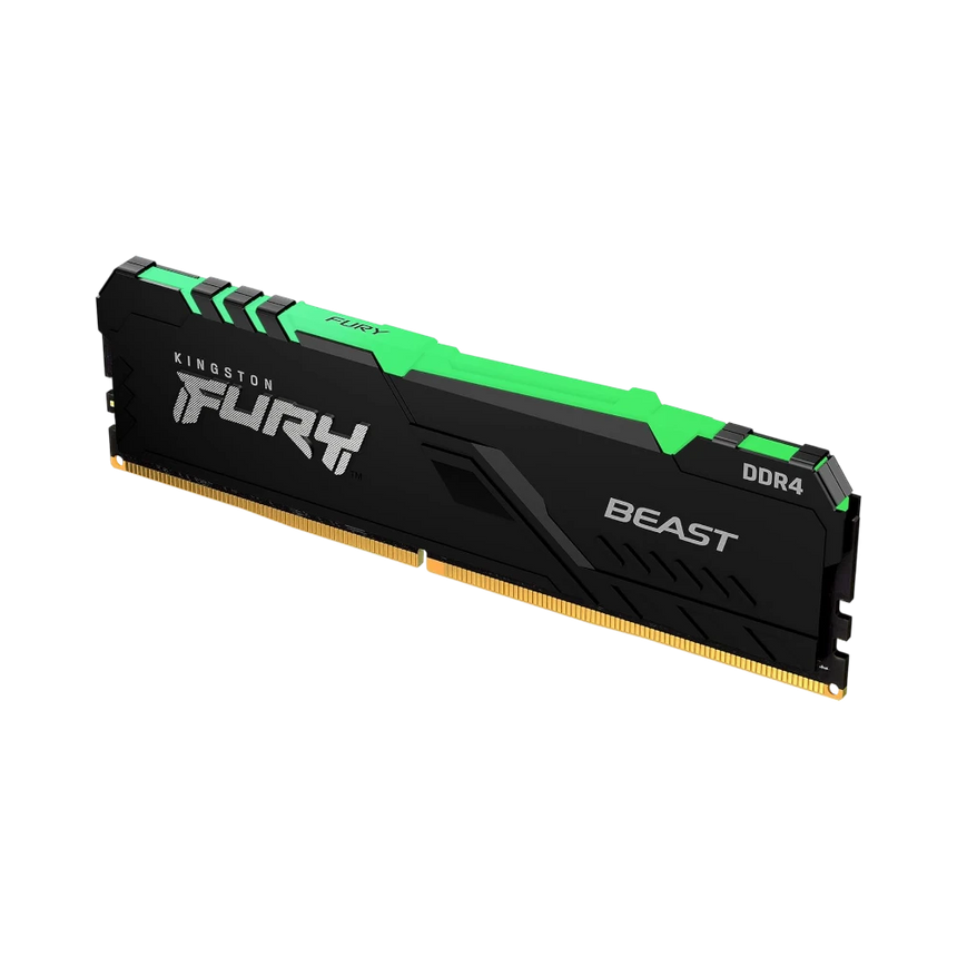 Kingston FURY Beast Black RGB XMP 64GB DDR4 3200MT/s CL16 (4 x 16GB) — Being Shipped
