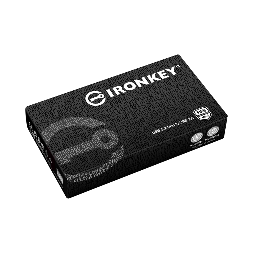 Kingston IronKey D500S 128GB Hardware-Encrypted USB Flash Drive — Being Shipped