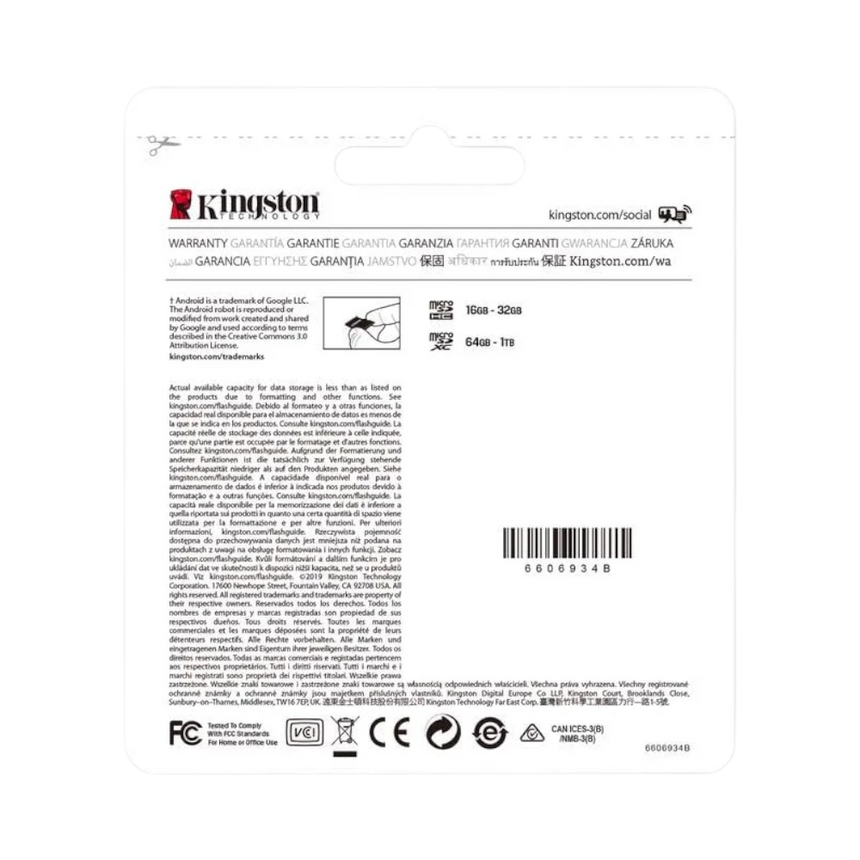 Kingston Canvas Select Plus 64GB UHS-I microSDXC Memory Card with SD Adapter (3-Pack) — Being Shipped