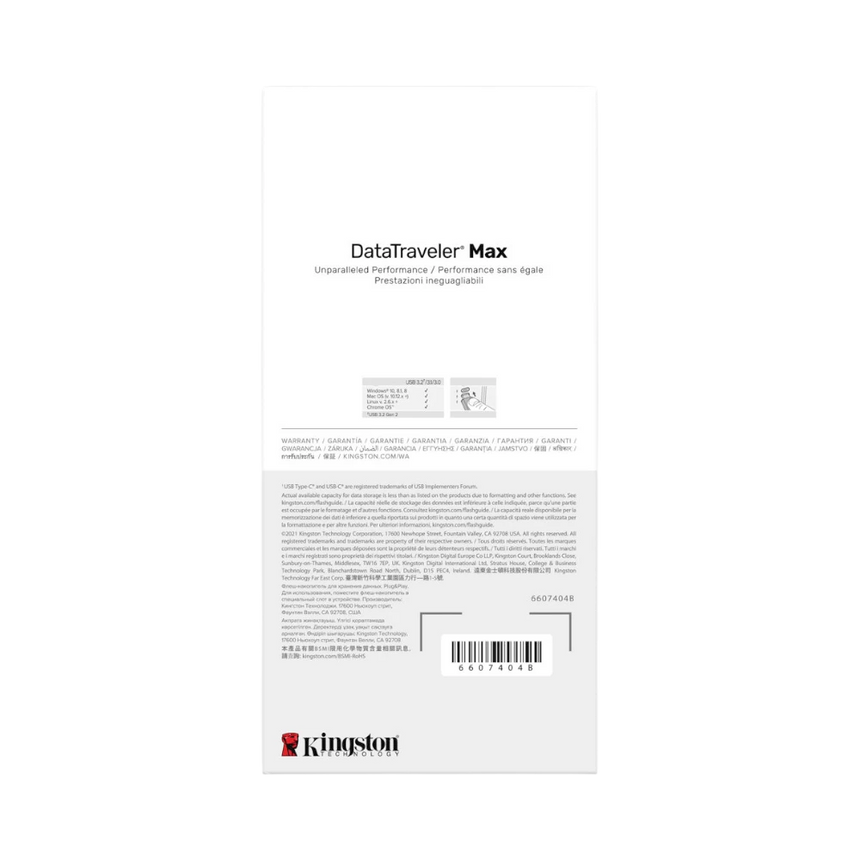 Kingston DataTraveler Max 1TB USB 3.2 Gen 2 Type-C Flash Drive — Being Shipped