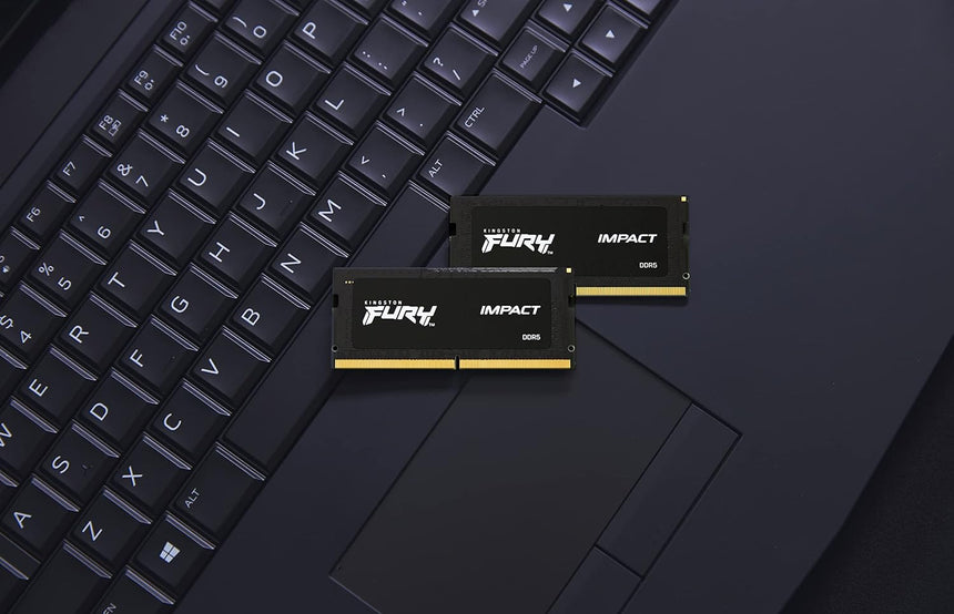 Kingston FURY Impact Black PnP 64GB DDR5 4800MT/s CL38 Memory Kit (2 x 32GB) — Being Shipped