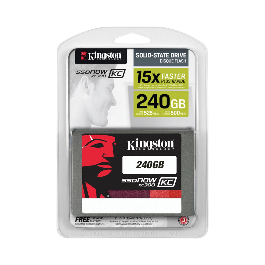 Kingston KC300 SSDNow 240GB 2.5" SATA III Internal SSD — Being Shipped