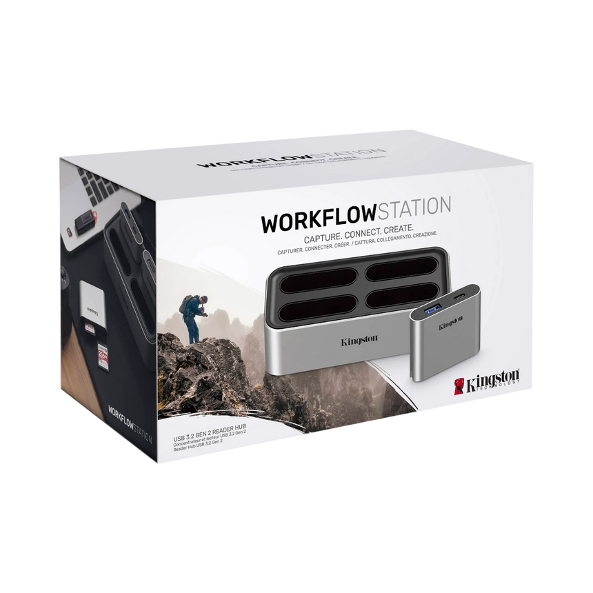 Kingston Workflow Station USB 3.2 Gen 2 Dock with USB Mini Hub — Being Shipped