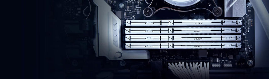 Kingston FURY Beast White XMP 64GB DDR5 6000MT/s CL40 Memory Kit (4 x 16GB) — Being Shipped