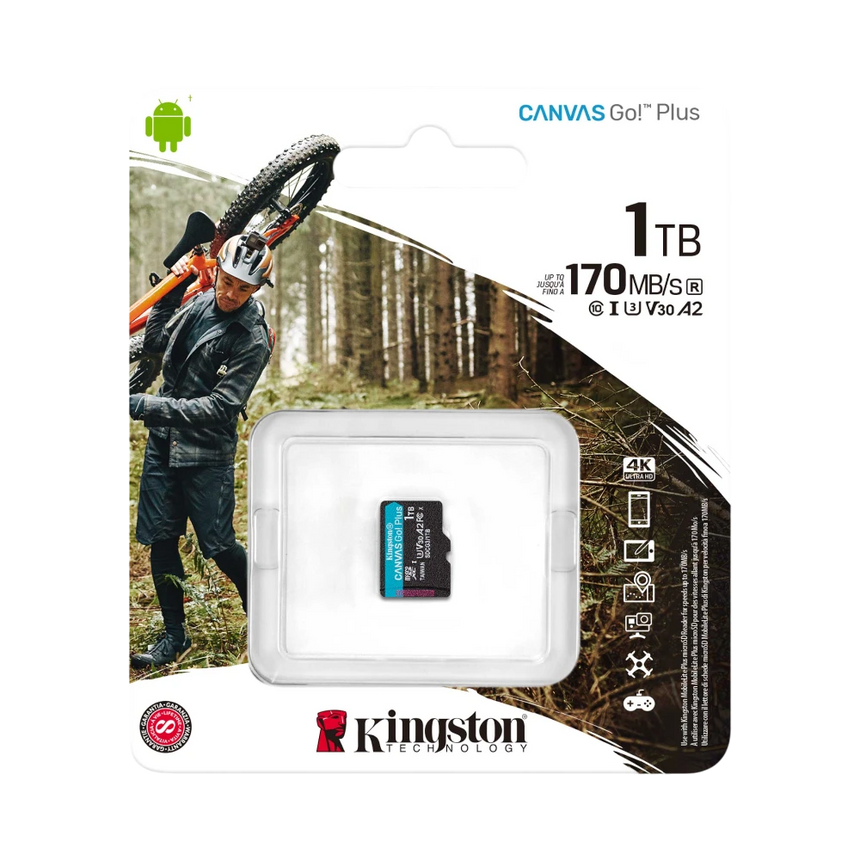 Kingston Canvas Go! Plus 1TB microSDXC Memory Card — Being Shipped