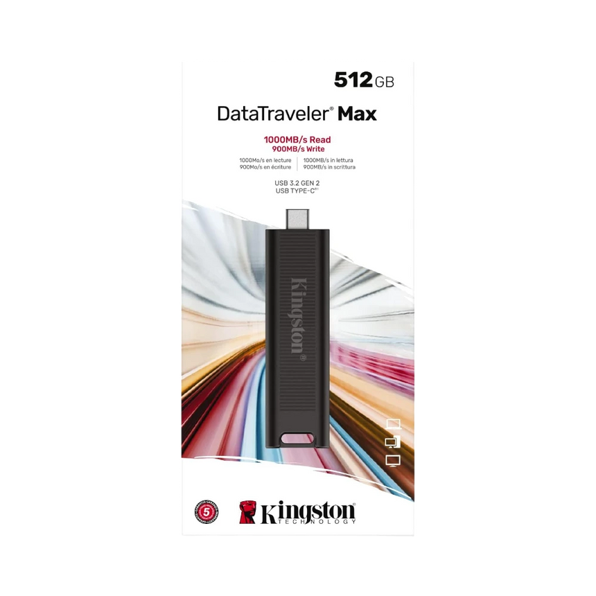 Kingston DataTraveler Max 512GB USB 3.2 Gen 2 Type-C Flash Drive — Being Shipped