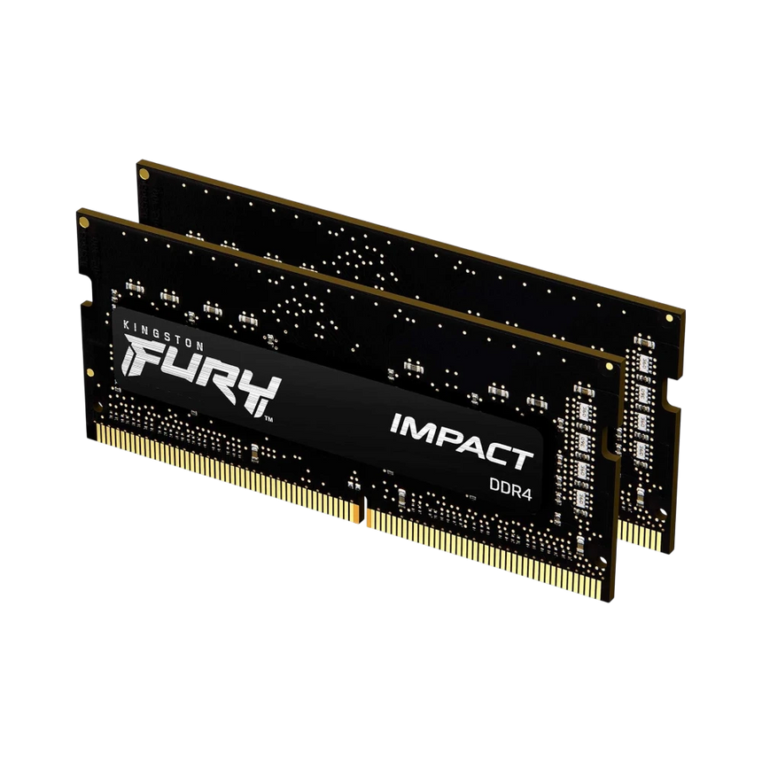 Kingston FURY Impact Black PnP 32GB DDR4 3200MT/s CL20 SO-DIMM Memory Kit (2 x 16GB) — Being Shipped