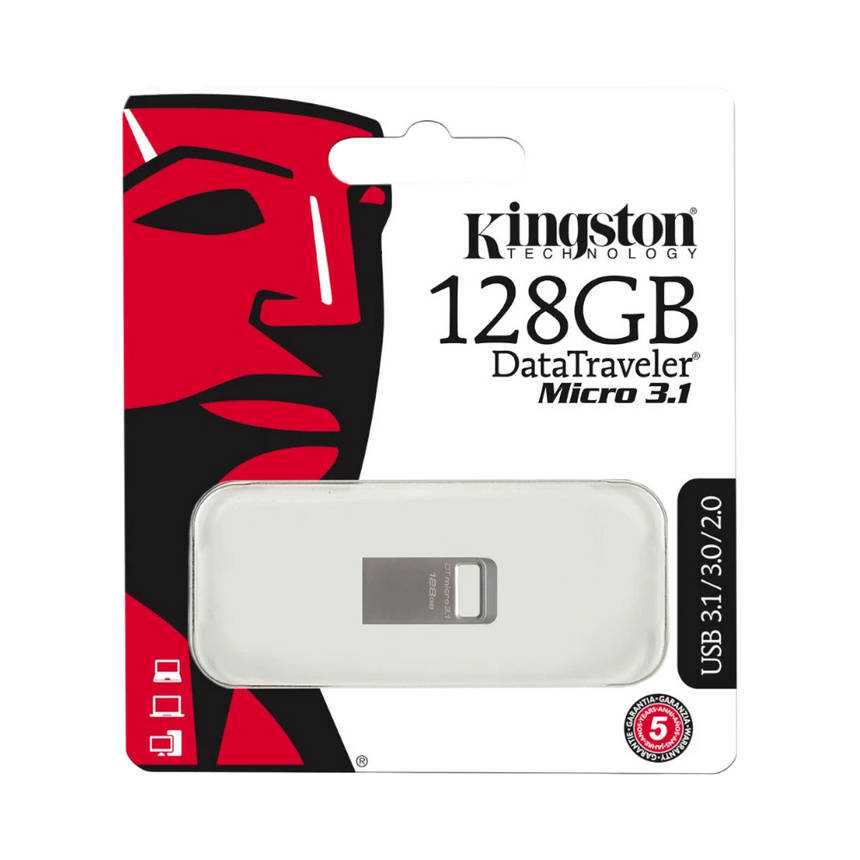 Kingston DataTraveler Micro 3.1 128GB USB Flash Drive — Being Shipped