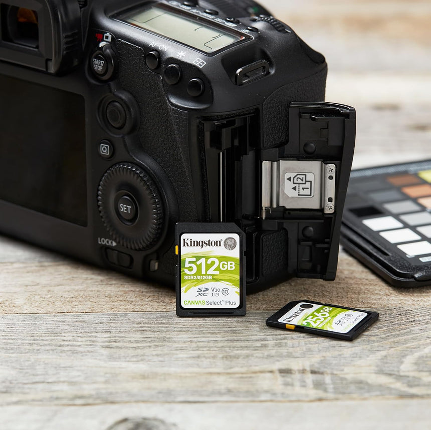 Kingston Canvas Select Plus 512GB UHS-I SDXC Memory Card — Being Shipped