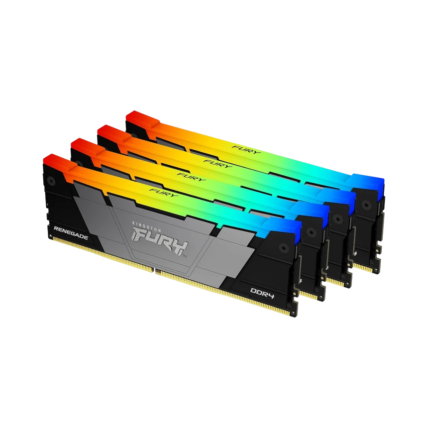 Kingston FURY Renegade RGB Black XMP 64GB DDR4 3200MT/s CL16 Memory Kit (4 x 16GB) — Being Shipped