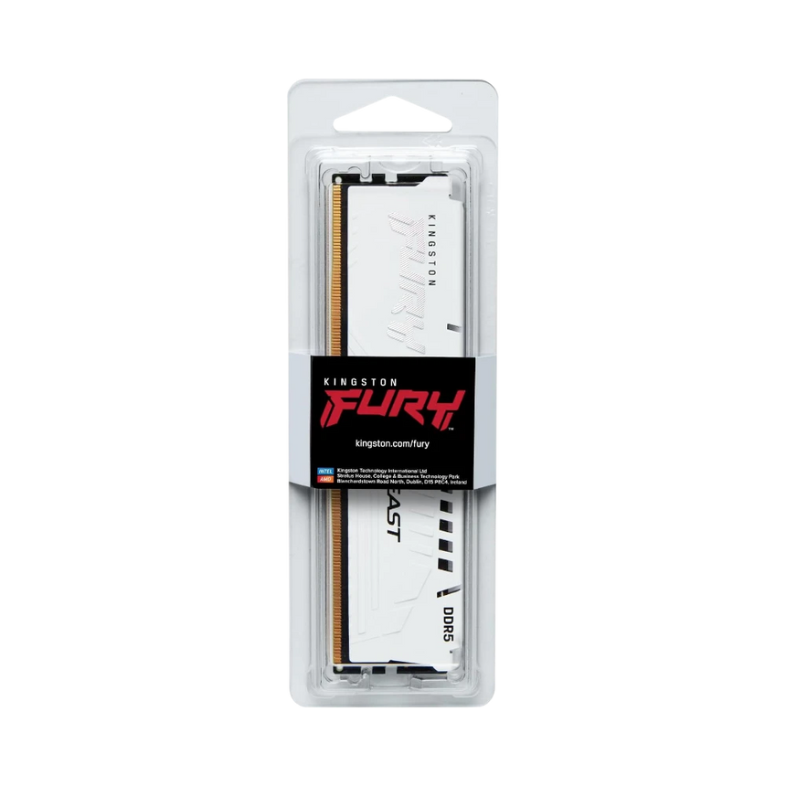 Kingston FURY Beast White EXPO 32GB DDR5 6400MT/s CL32 Memory Module — Being Shipped