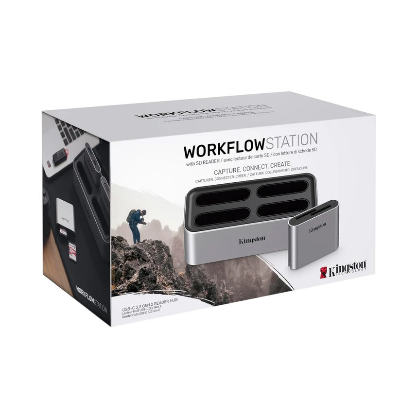 Kingston Workflow Station Dock with Dual SD UHS-II Card Reader — Being Shipped