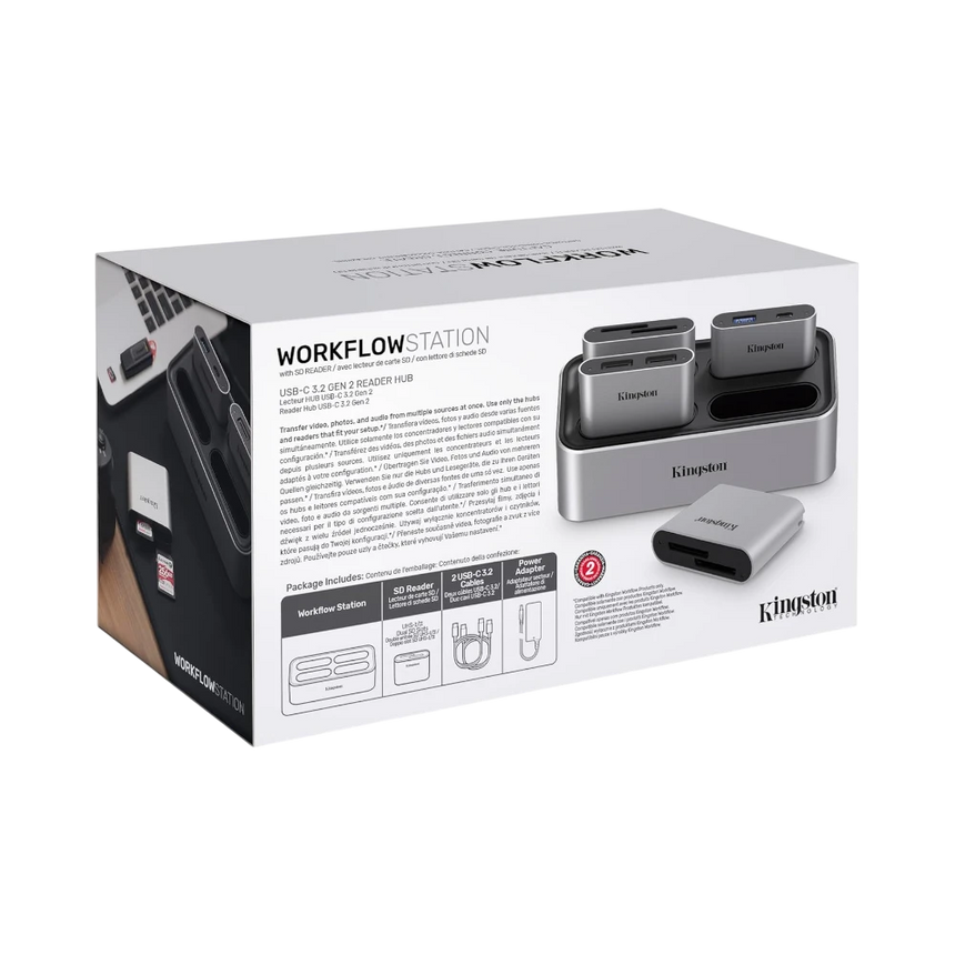 Kingston Workflow Station Dock with Dual SD UHS-II Card Reader — Being Shipped