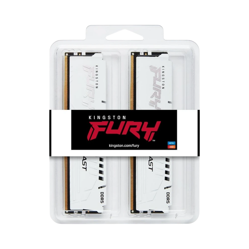 Kingston FURY Beast White EXPO 32GB DDR5 6000MT/s CL36 Memory Module — Being Shipped