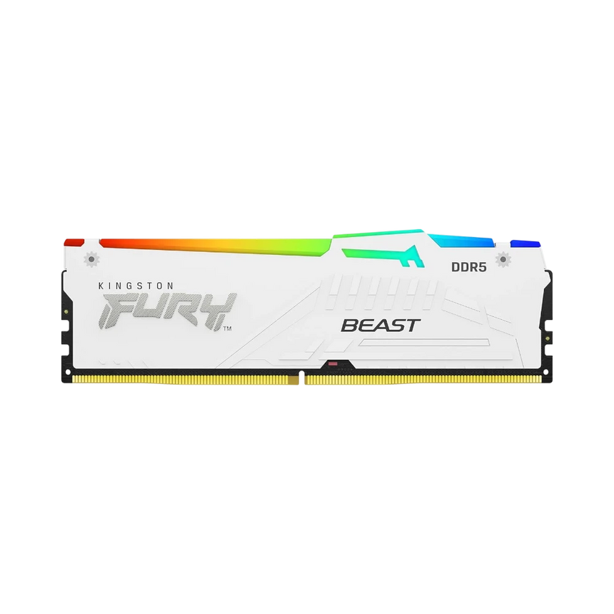 Kingston FURY Beast White RGB EXPO 16GB DDR5 6000MT/s CL30 Memory Module — Being Shipped