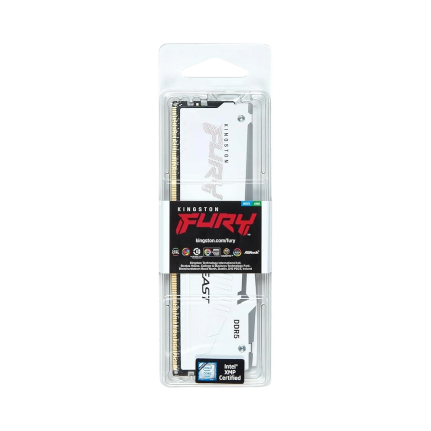 Kingston FURY Beast White RGB EXPO 16GB DDR5 6000MT/s CL30 Memory Module — Being Shipped