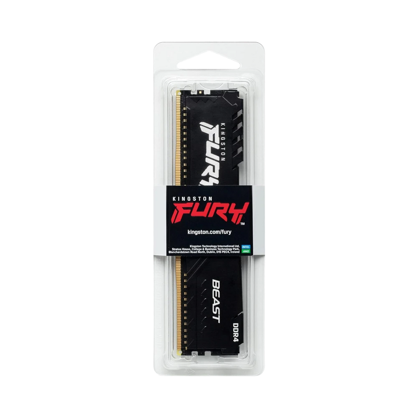 Kingston FURY Beast Black XMP 16GB DDR4 3200MT/s CL16 Memory Module — Being Shipped