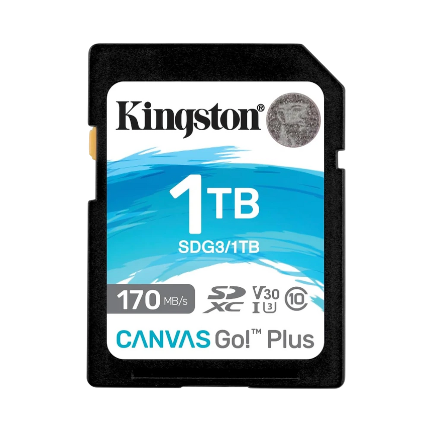 Kingston Canvas Go! Plus 1TB UHS-I SDXC Memory Card — Being Shipped