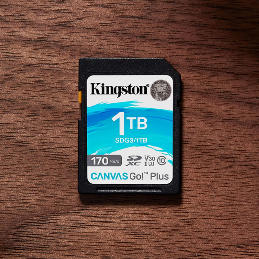 Kingston Canvas Go! Plus 1TB UHS-I SDXC Memory Card — Being Shipped