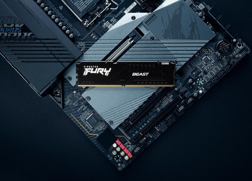 Kingston FURY Beast Black XMP 16GB DDR5 6000MT/s CL30 Memory Module — Being Shipped