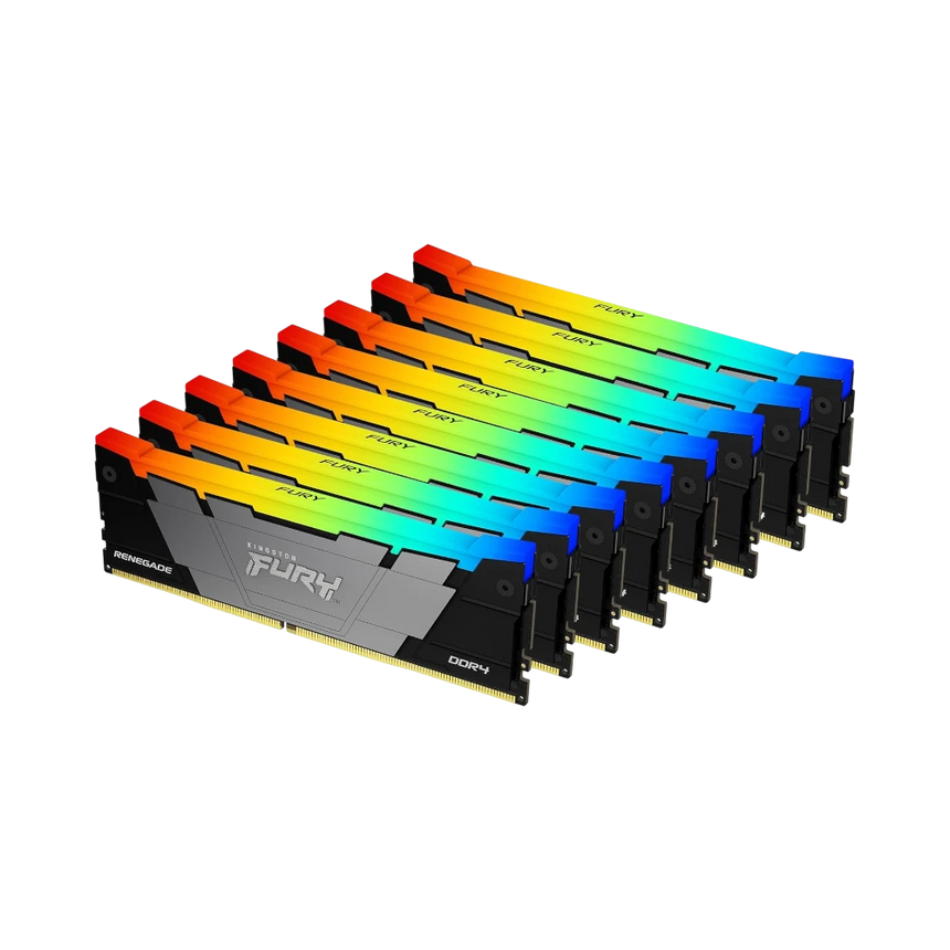 Kingston FURY Renegade RGB Black XMP 256GB DDR4 3200MT/s CL16 Memory Kit (8 x 32GB) — Being Shipped