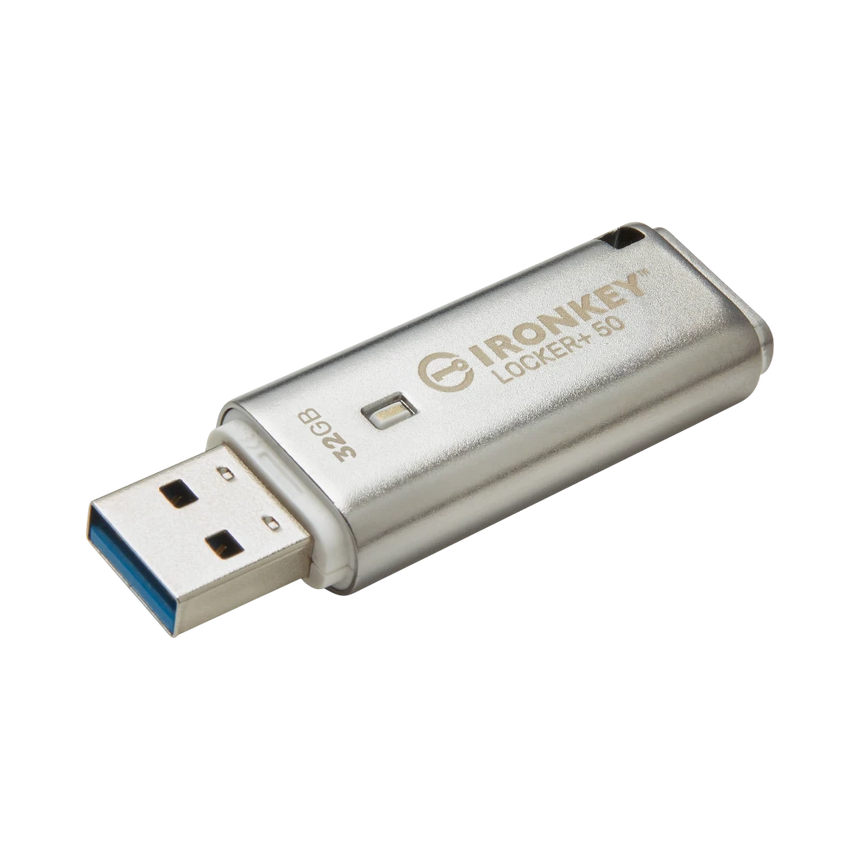 Kingston IronKey Locker+ 50 32GB USB Type-A Flash Drive — Being Shipped
