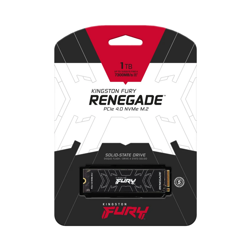 Kingston FURY Renegade 1TB M.2 PCIe 4.0 NVMe Internal Gaming SSD — Being Shipped