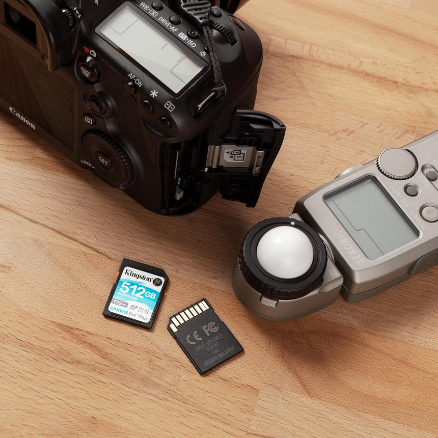 Kingston Canvas Go! Plus 512GB UHS-I SDXC Memory Card — Being Shipped