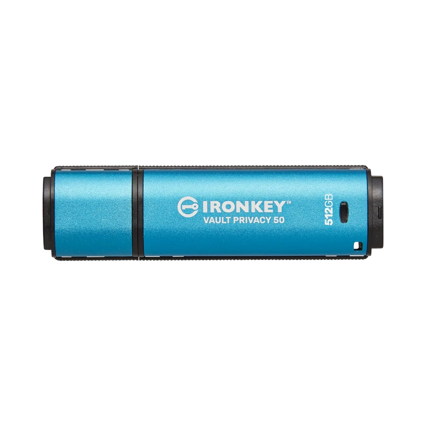 Kingston Ironkey Vault Privacy 50 512GB USB-A Encrypted Flash Drive — Being Shipped