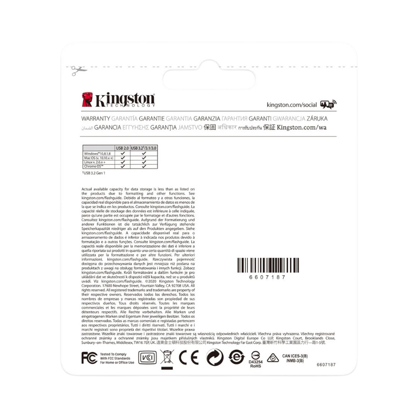 Kingston DataTraveler Kyson 64GB USB 3.2 Gen 1 Flash Drive — Being Shipped