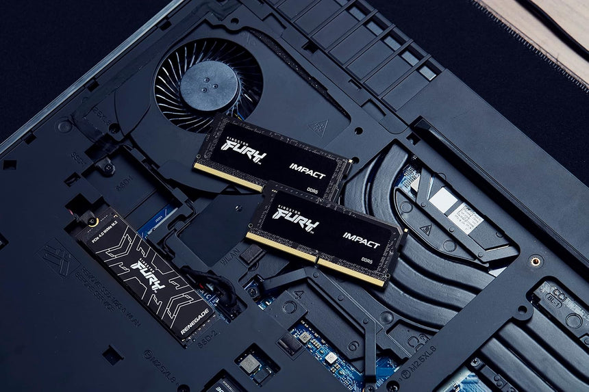 Kingston FURY Impact Black XMP 32GB DDR5 6000MT/s CL38 Memory Kit (2 x 16GB) — Being Shipped