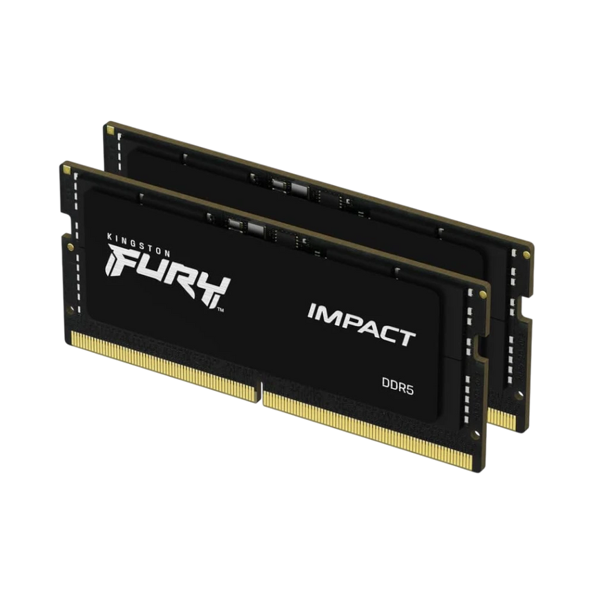 Kingston FURY Impact Black XMP 32GB DDR5 6000MT/s CL38 Memory Kit (2 x 16GB) — Being Shipped