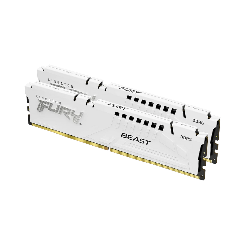 Kingston FURY Beast White XMP 64GB DDR5 6000MT/s CL30 Memory Kit (2 x 32GB) — Being Shipped