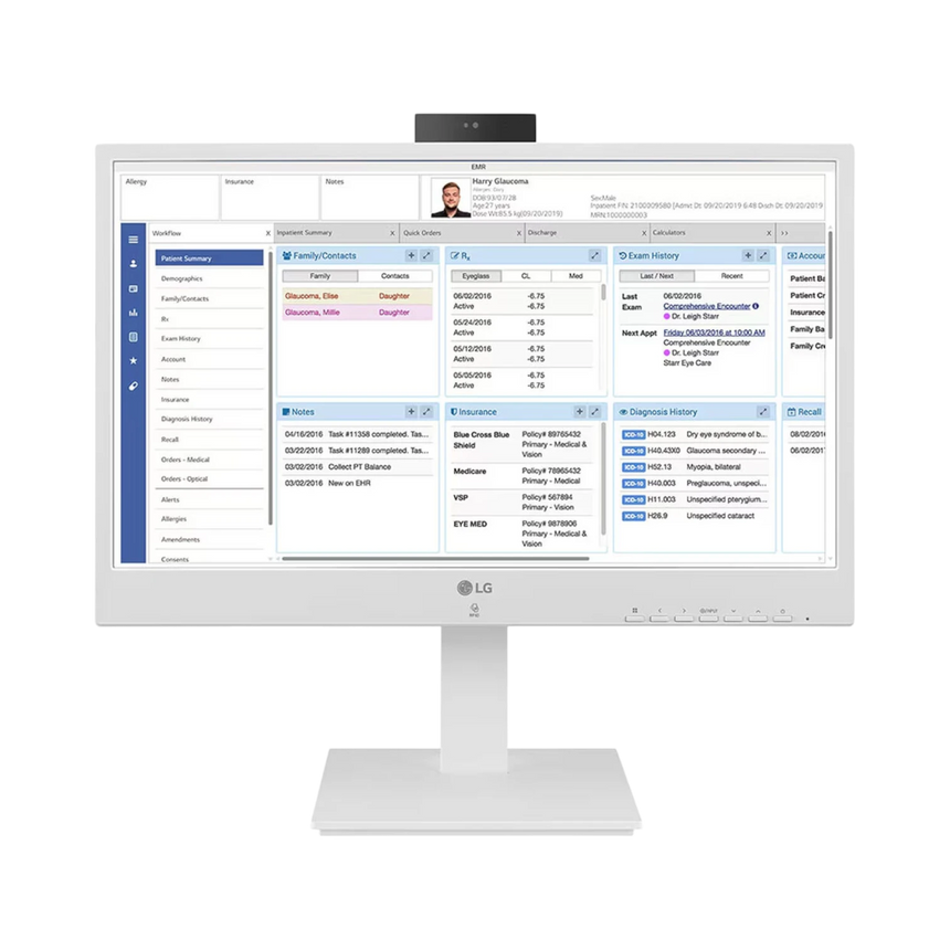 LG 24CR670NK6P 24" All-in-One Thin Client, Intel Celeron N5105, 8GB RAM, 16GB eMMC — Being Shipped