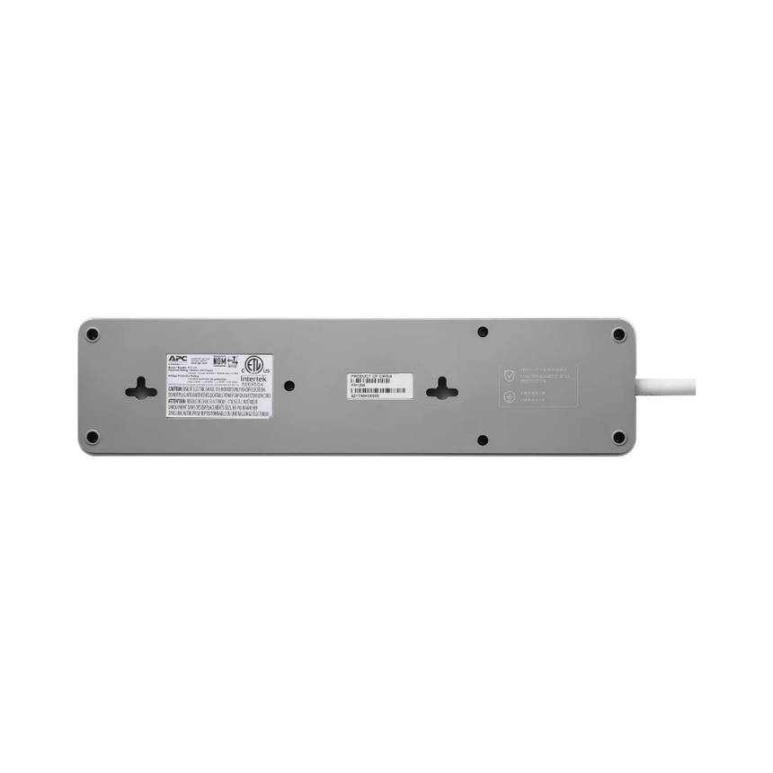 APC Home Office SurgeArrest 12-Outlet Surge Protector (6', 120V, White) — Being Shipped
