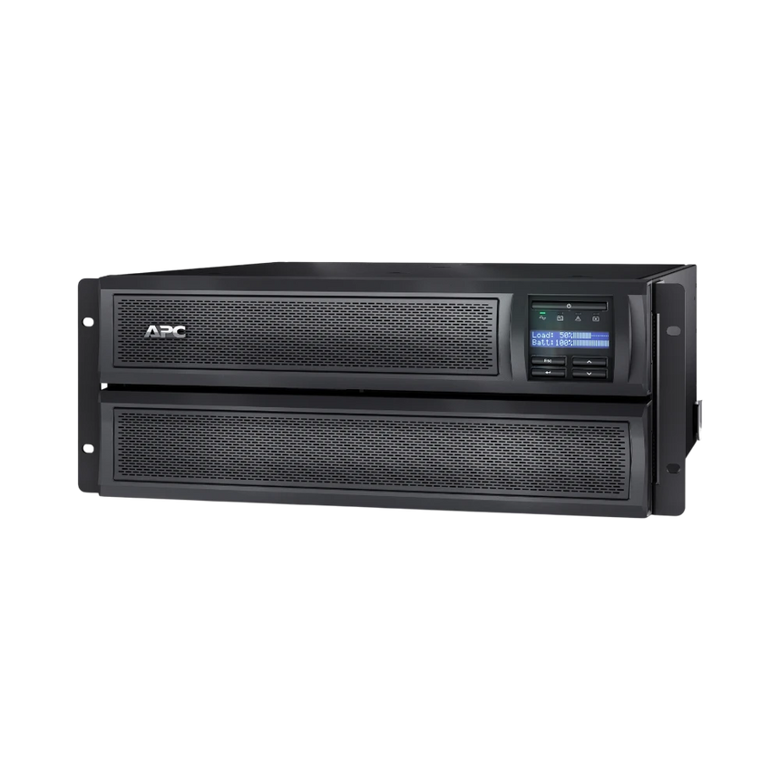 APC Smart-UPS X, Line Interactive, 2200VA, Rack/tower convertible 4U, 208V-230V, 8x C13+2x C19 IEC, Network card, Extended runtime, Short depth — Being Shipped