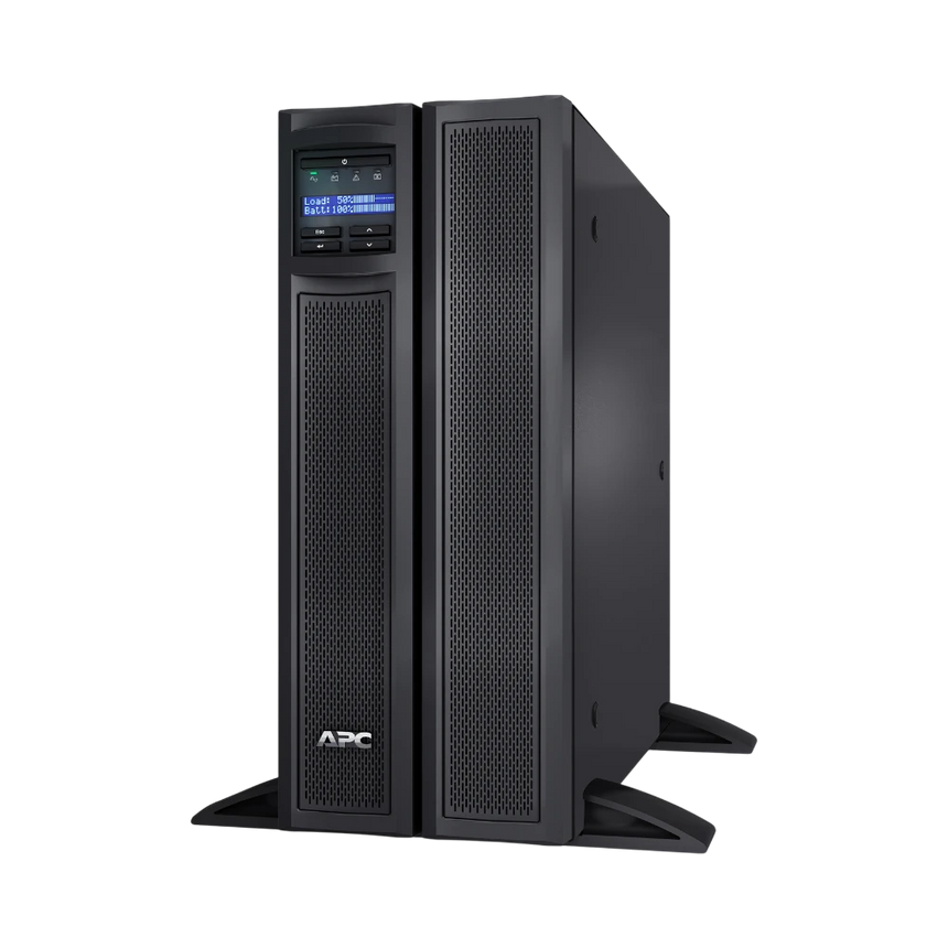 APC Smart-UPS X, Line Interactive, 2200VA, Rack/tower convertible 4U, 208V-230V, 8x C13+2x C19 IEC, Network card, Extended runtime, Short depth — Being Shipped